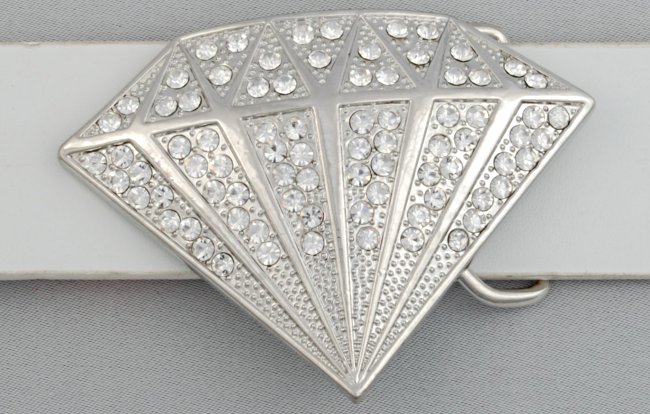 diamond shaped belt buckle