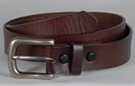 1-1/8" wide cowhide strap for boys