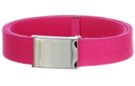 hot pink acrylic web belt and buckle