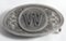 oblique view of western initial buckle